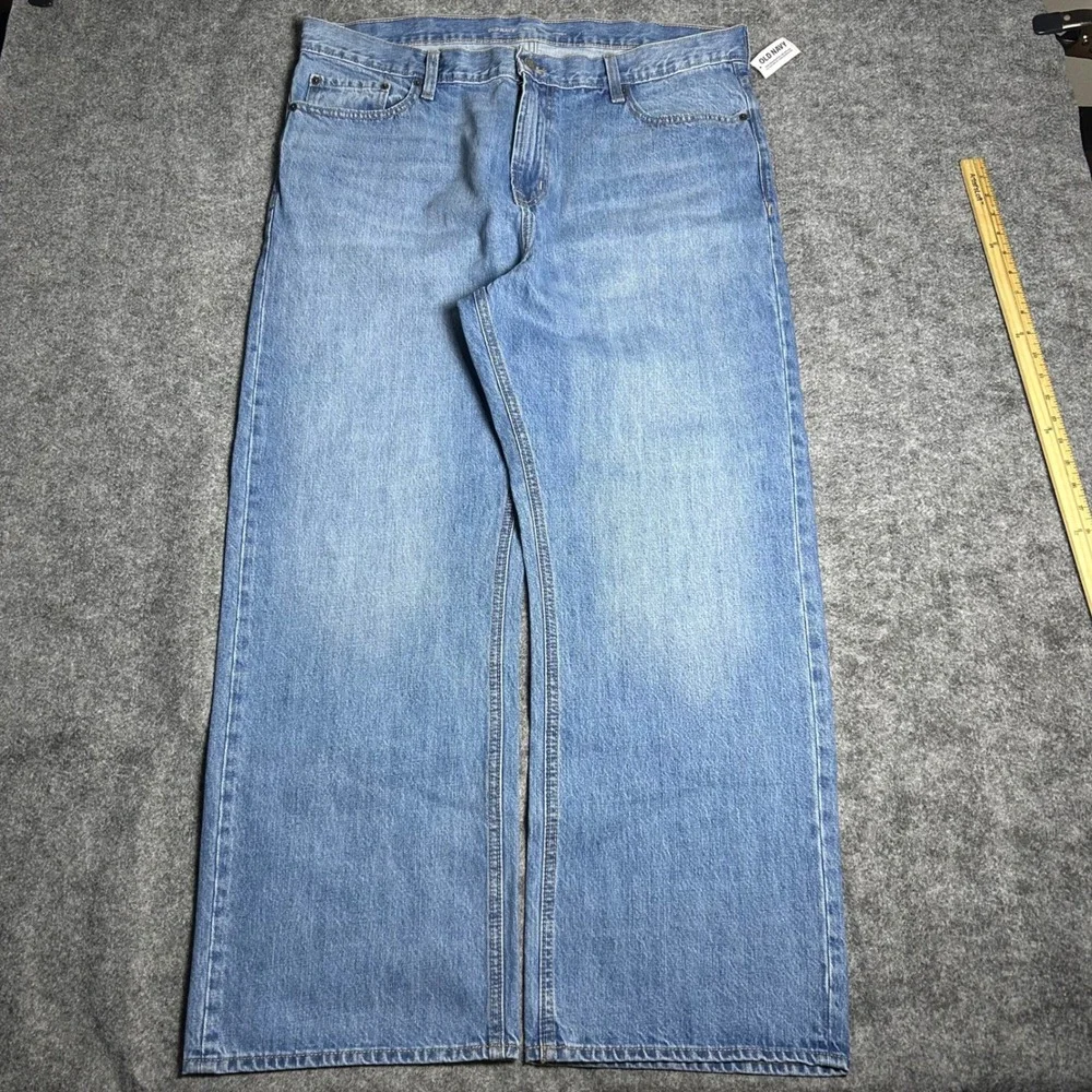 Old Navy 90s Baggy Skater Jeans Blue Wide Leg Denim 40x32